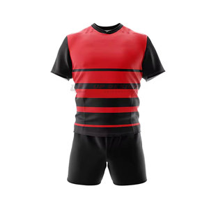 Uniformes de Rugby Personalizables de Dos Piezas, Transpirables, de Alta Calidad y Precio Razonable, Tejido Ligero para Competencia - Product Image 2