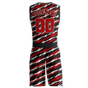 Uniformes de Baloncesto para Hombre, Diseño Moderno, Talla Adulto, Ropa de Equipo, Servicios OEM, Impresión por Sublimación Personalizada - Product Image 3