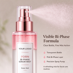 Sérum Bi-Phase PDRN 100ml, Brume Personnalisée, Spray Hydratant pour le Visage, Produit de Soin de la Peau - Product Image 2