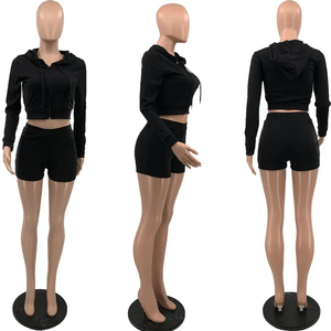 New Arrival Summer <b>Women</b> 4pcs <b>Long</b> Sleeve Set Fitness Yoga <b>Short</b> Sports Workout Jacket Loose Gym Bra <b>Short</b> Set - Product Image 6