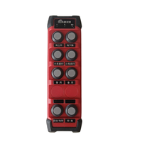 Control Remoto Industrial de Alta Resistencia OHM TCT-B16 con 16 Botones para Grúas Pórtico Complejas y Elevadores Metalúrgicos