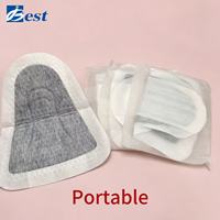 Protège-slip jetables pour hommes contre l'incontinence urinaire avec couche supérieure respirante en tissu non tissé, capacité d'absorption de 50ml à 150ml - Sans souci
