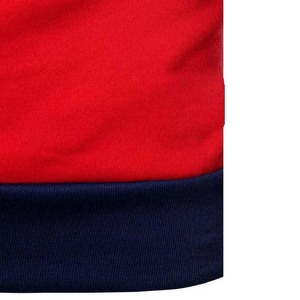Sudaderas con capucha de manga larga para hombre Precio al por mayor Bloque Color Pullover Último diseño Algodón Logotipo personalizado Sudadera con capucha de invierno para hombre Basics - Product Image 5