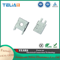 TLS4459-E M4 trou traversant sans fil PCB borne à vis connecteur de fil étamé en laiton borne CONNECTPR à courant élevé