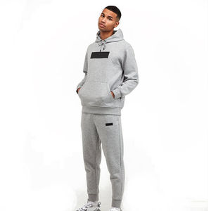 Conjunto Deportivo Informal con Capucha para Hombre, Diseño Moderno, Grueso, Estampado, Transpirable, Diseño Personalizado para Correr - Product Image 1