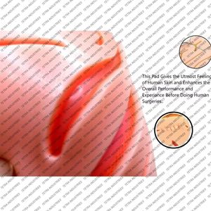 Best Manual Stainless Steel Suture Kit for Medical Nursing Students Surgical Knot Training Set <b>Silicone</b> <b>Pad</b> CE Certified A+ - Product Image 6