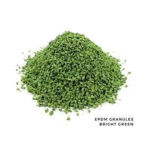Gránulo verde brillante de alta calidad EPDM (monómero de etileno propileno dieno) Producto de alto contenido de polímero 25% - Product Image 2
