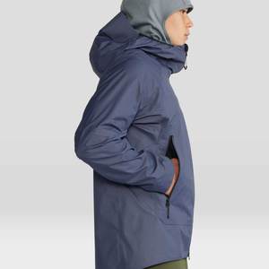 New Trending Design Custom <b>Men</b> Winter Canvas Softshell <b>Jacket</b> High Street Stand Zipper <b>Lightweight</b> Breathable Outdoor Warm - Product Image 4