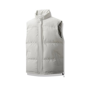 Men's Slim Fit Stand Collar Hooded Sleeveless Bomber <b>Jacket</b> Casual Waistcoat Warmth Winter Canvas Fabric Formal Style Reversible - Product Image 6