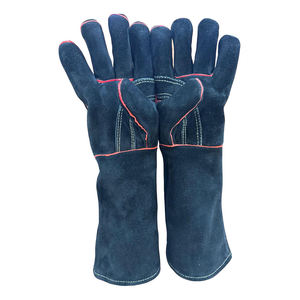 Meilleures ventes de gants de soudage en cuir OEM avec doublure imperméable et résistante à la chaleur pour la conduite et le soudage - Product Image 3