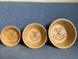 BULK PRICE CUSTOMIZED 2024 PET BAMBOO <b>BOWL</b> PET <b>BOWL</b> for DOG CAT PET <b>TOYS</b> FOCOFFEE WOOD CHEW FROM VIETNAM MS AMELIA +84855014447 - Product Image 2