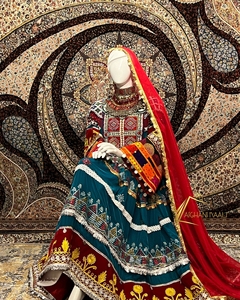 Fabricant de vêtements sur mesure pour femmes vêtements afghans ethniques vêtements traditionnels afghans produit à vendre 624 - Product Image 3