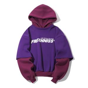 Oversized Custom Pullover <b>Hoodie</b> Jogger For Men Breathable Cotton Polyester <b>Fleece</b> Lounge Wear Embroidered <b>Lined</b> Super Soft - Product Image 6