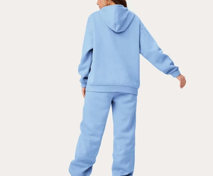 High Street Hommes Casual Sports Boxy Fit Hoodie Sweatpants Set Custom Design Respirant Jogging Suit avec Loose Flared Tracksuit - Product Image 4