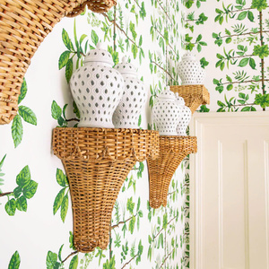 Aplique de ratán natural hecho a mano, nuevo diseño para decoración del hogar, hecho en Vietnam, disponible a precios al por mayor. - Product Image 4