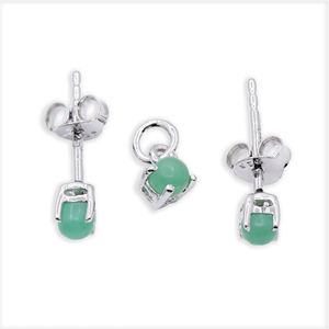 ขายส่ง925เงินสเตอร์ลิงต่างหูจี้ผู้หญิงกับอินเทรนด์พลอยคาลซิโดนีธรรมชาติแฮนด์เมดของขวัญพิเศษสำหรับเธอ - Product Image 6