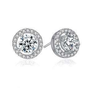 Boucles d'oreilles moissanite Pour femme - Product Image 1