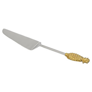 ชุดมีดและเค้กด้ามจับปลายด้ามสับปะรดทำจากโลหะ - Product Image 5