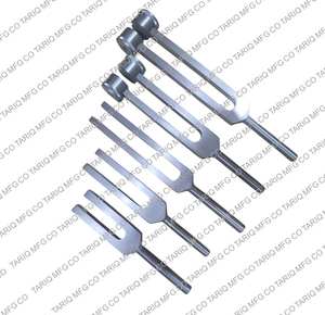 ชุดส้อมเสียงทางการแพทย์5ชิ้น128Hz 256Hz 512Hz 1024Hz 2048Hz พร้อมอลูมิเนียมสำเร็จรูป5ชิ้น - Product Image 2