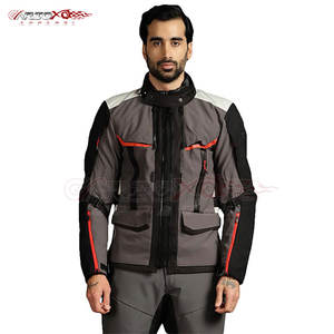 Chaqueta Softshell de moto para hombre con tela a prueba de viento y puños ajustables para jinetes impermeable chaqueta Softshell de moto para hombre - Product Image 1