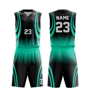 Estilo juvenil Baloncesto camiseta sin mangas conjunto corto Kits Último diseño Baloncesto Jersey uniforme desgaste con OEM - Product Image 2