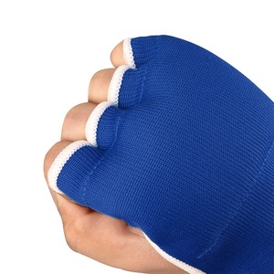 High Quality MMA Wrist Support Protection Elasticated Padded Mitts with Neoprene Inner Boxing <b>Dummy</b> Glove Hand Wrap Wrist Straps - Product Image 3