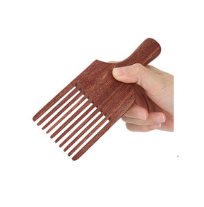 Peine de madera de moda, cepillo de pelo de bolsillo, cerdas de jabalí y cepillo de pelo de nailon, conjunto de peine de madera pequeño personalizado - Product Image 1