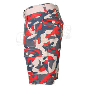 กางเกงขาสั้นคาร์โก้สำหรับผู้ชายกางเกงขาสั้นออกกำลังกายคาร์โก้ขนาดใหญ่พิเศษผลิตได้ตามต้องการ - Product Image 3