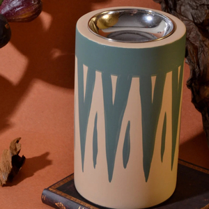 Vente en gros de mini brûleur d'encens creux en bois créatif de luxe doré brûleur d'encens de bureau à base de lotus arabe moyen-orient arôme - Product Image 1