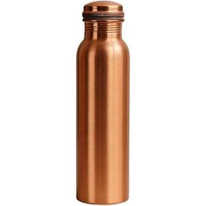 Bouteille en cuivre durable avec conception de marteau texturé Marteau ayurvédique anti-fuite Bouteille en cuivre disponible au prix de gros - Product Image 6