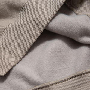 420G poids lourd unisexe en peluche à capuche décontracté hiver mode impression personnalisée couleur unie à capuche pas de poches conçu pour une utilisation unisexe - Product Image 4