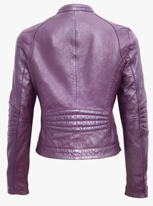 แจ็กเก็ตหนังสำหรับผู้หญิง, แจ็กเก็ตหนังแฟชั่น2025ฤดูหนาวสำหรับผู้หญิง - Product Image 2