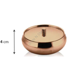Cuencos para mezclar de acero inoxidable de primera calidad con juego de oro rosa, juego de cuencos con diseño de corte de flores con bandeja, juego para servir postres, aperitivos - Product Image 2