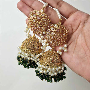 Juego de Joyería de Alta Calidad en Oro Rosa, Collar y Aretes, Diseño Personalizado para Novias, Bodas y Fiestas - Product Image 4