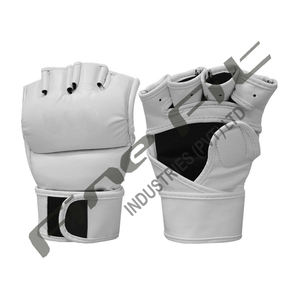 Gants MMA/boxe/combat en cuir PU de haute qualité avec options personnalisables d'évacuation de l'humidité Gants d'entraînement - Product Image 4