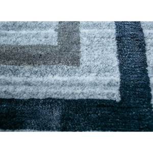 พรมลายทางอะซาเลีย ทำจากขนสัตว์และใยวิสโคส ถักด้วยมือ สีเทาและสีดำ สำหรับใช้ในบ้าน รุ่น Aiwv-13006 - Product Image 3