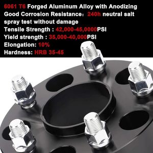 Espaciadores de rueda Hubcentric de 5 Lug de 1,5 pulgadas, 5x4,75 a 5x4,75 para Camaro Corvette Sonoma Jimmy Pontiac <span class=keywords><strong>Eldorado</strong></span> XLR 12X1.5 70,5mm - Product Image 4