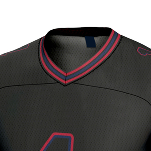 Custom OEM Printed American Football Jersey High Quality 100% <b>Polyester</b> Breathable Quick Dry Training Wear Latest Design <b>Shirt</b> - Product Image 6