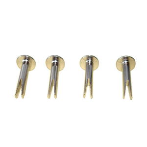 Rivet fendu à tête plate en acier inoxydable - Product Image 1