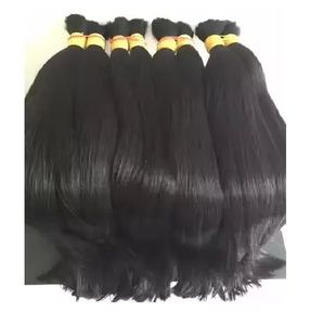 Extensiones de cabello humano natural virgen 100% Remy, paquete de cabello ondulado virgen 100 gramos con muestra - Product Image 1