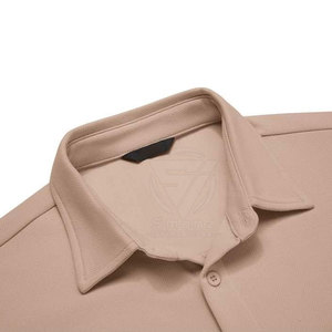 Camisa de Vestir Personalizada de Manga Larga Transpirable para Hombre, Primavera 2025, 100% Algodón, Color Puro, Estilo Casual de Negocios, Corte Ajustado - Product Image 3