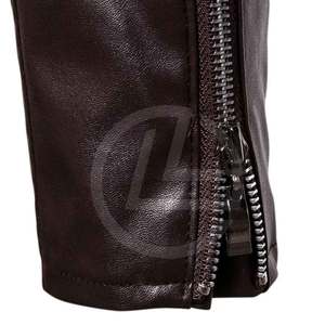 Veste en cuir faite à la main pour hommes avec coutures de qualité supérieure Veste en cuir souple avec coupe épurée Veste de moto classique pour hommes - Product Image 6