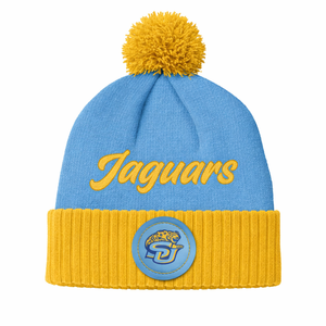Venta al por mayor HBCU Southern University y A & M College Collegiate Apparel Gorro cálido de Jacquard tejido propio Gorro de invierno - Product Image 1