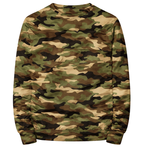 Sudadera con Cuello Redondo Camo 20 Zeta Phi Beta Soror, Invierno, Inspirada en los Fundadores de 1920, Hermandad Griega, Mujeridad Superior - Product Image 4