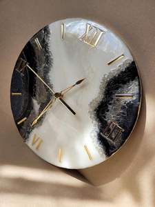 Diy Drip Resin Mold <b>Roman</b> Arabic Digital <b>Clock</b> Ornaments Handmade Model Modern Simple Style Home Decoration - Product Image 5