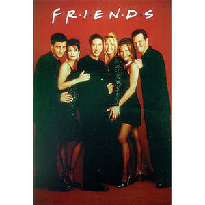 Modern Style Friends <b>Poster</b> Made of Paper for Wall Decor - Product Image 1