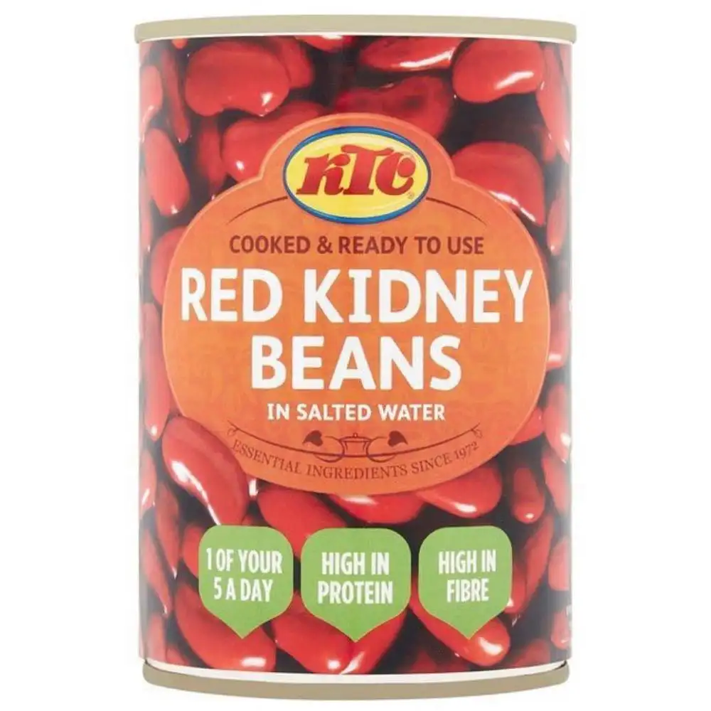 COOKED AND READY TO EAT RED KIDNEY BEANS KTC HEALTHY BRAND FOR SALE / WHERE TO BUY COOKED BEANS 540Ml IN SALTED WATER AU