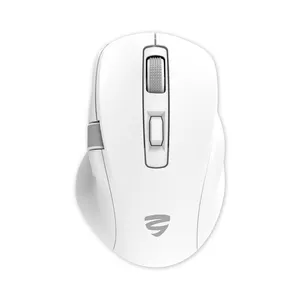 ODM-ratón inalámbrico recargable RGB para ordenador de oficina, Mouse silencioso y ergonómico para videojuegos, Bluetooth, para portátil y PC