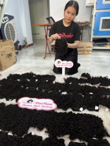 100% เวอร์จิน Remy สานต่อผมคู่วาดเวียดนามพม่าผมคุณภาพสูง - Product Image 2