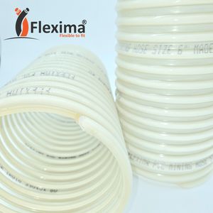 Top vente 3/4 "-12" Flexible PVC aspiration drague bateau tuyau robuste minier lisier transfert écologique - Product Image 4